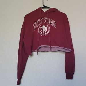 Cropped hoddie